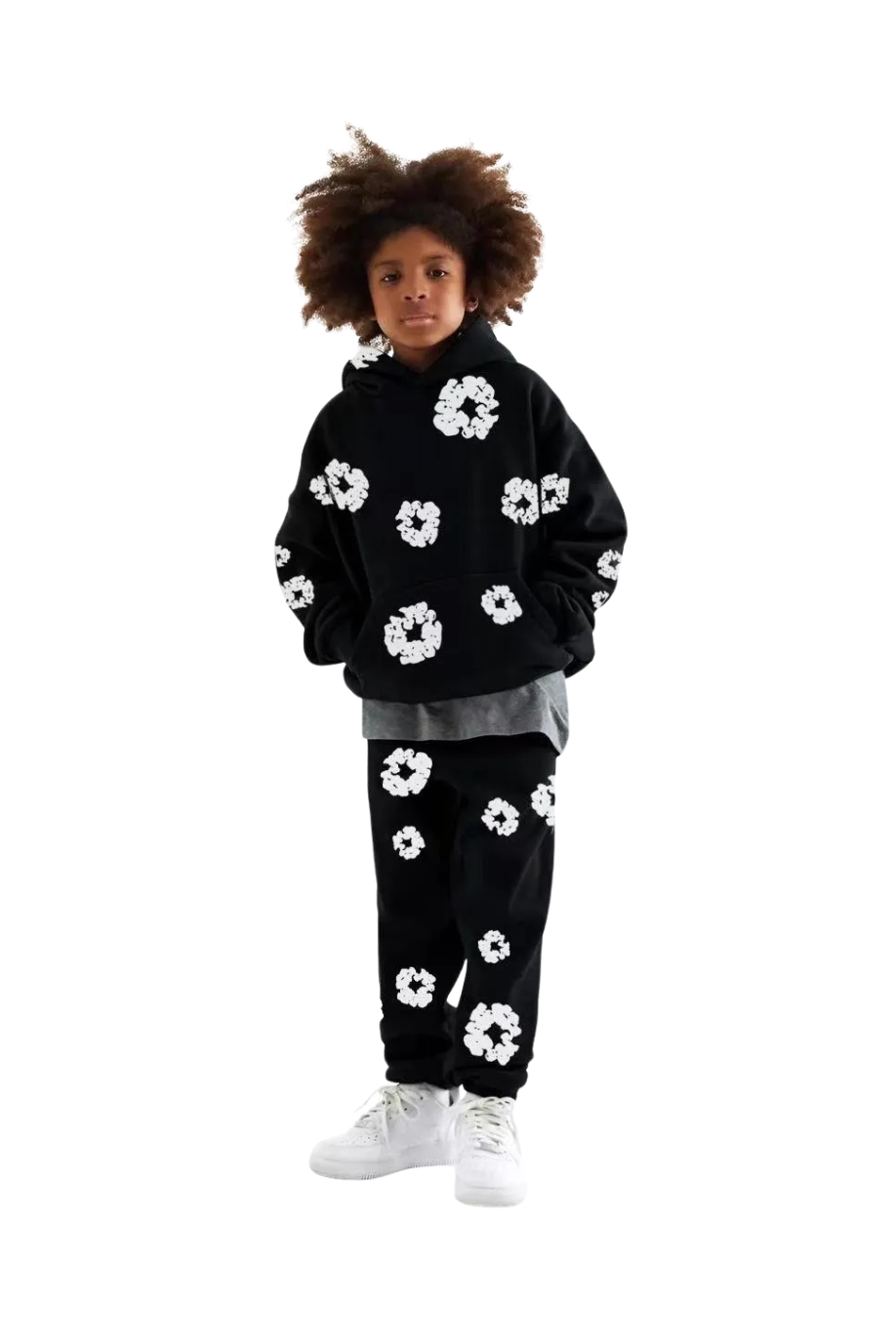 THE KIDS FLOWER TRACKSUIT