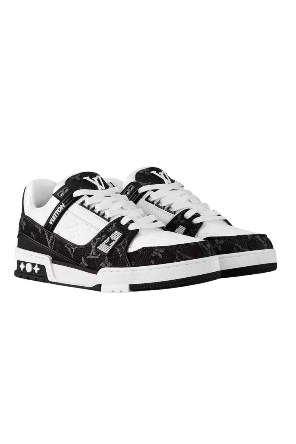 THE INTARSIA MONOGRAM SNEAKERS