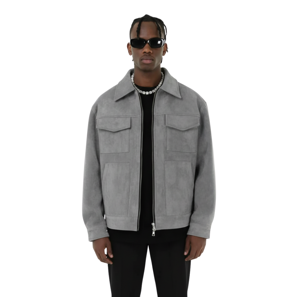 THE MUKHTAR VELOUR JACKET