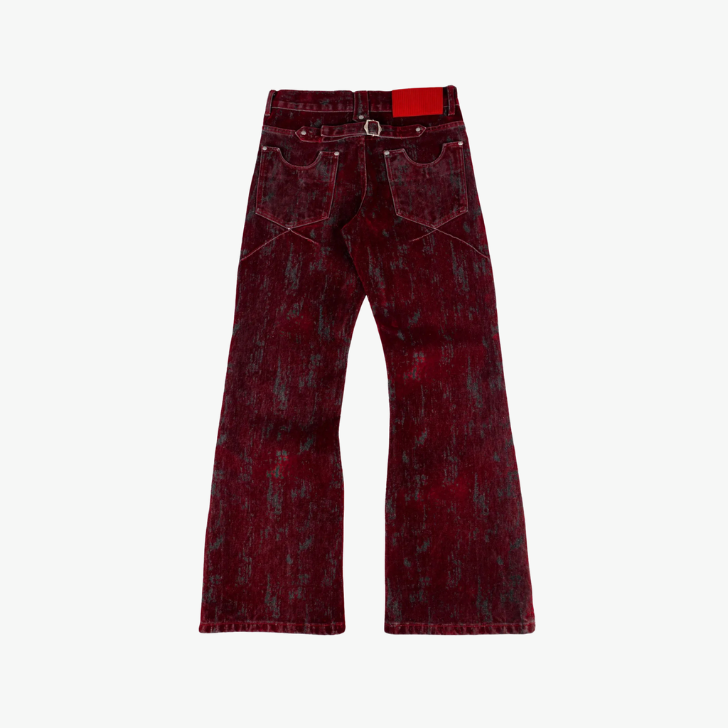BOOTCUT VELVET DENIM