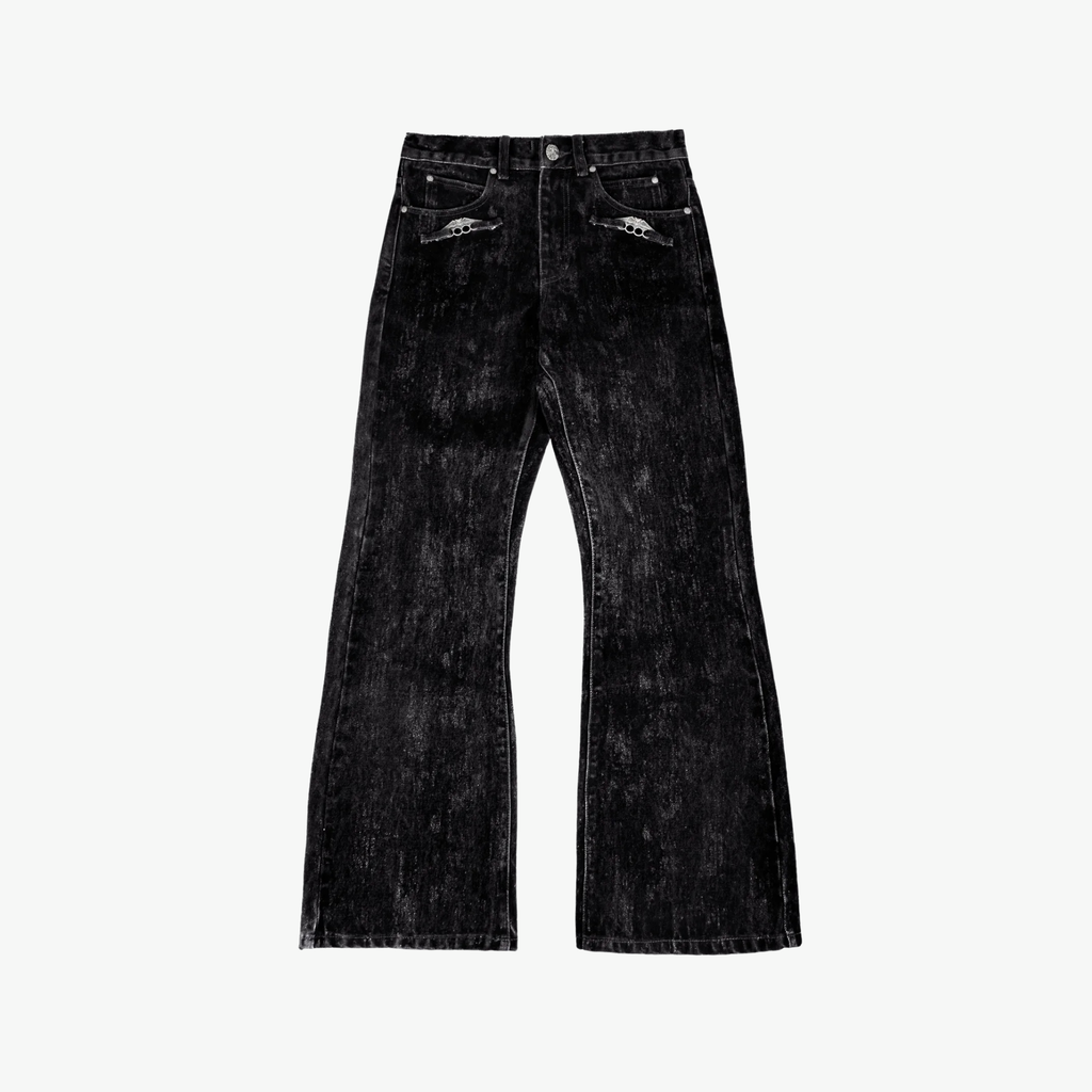 BOOTCUT VELVET DENIM