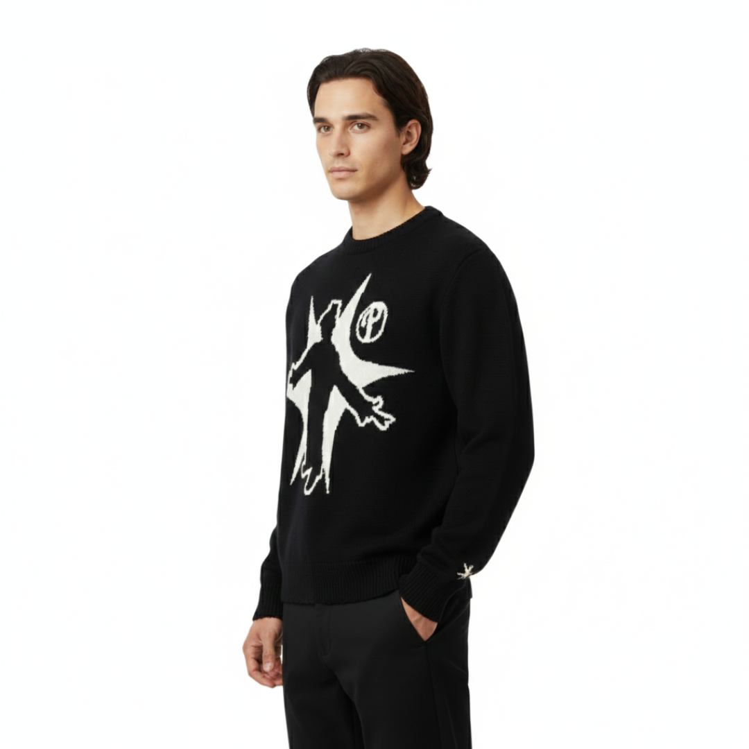 THE SHADOWBLAST KNIT SWEATER