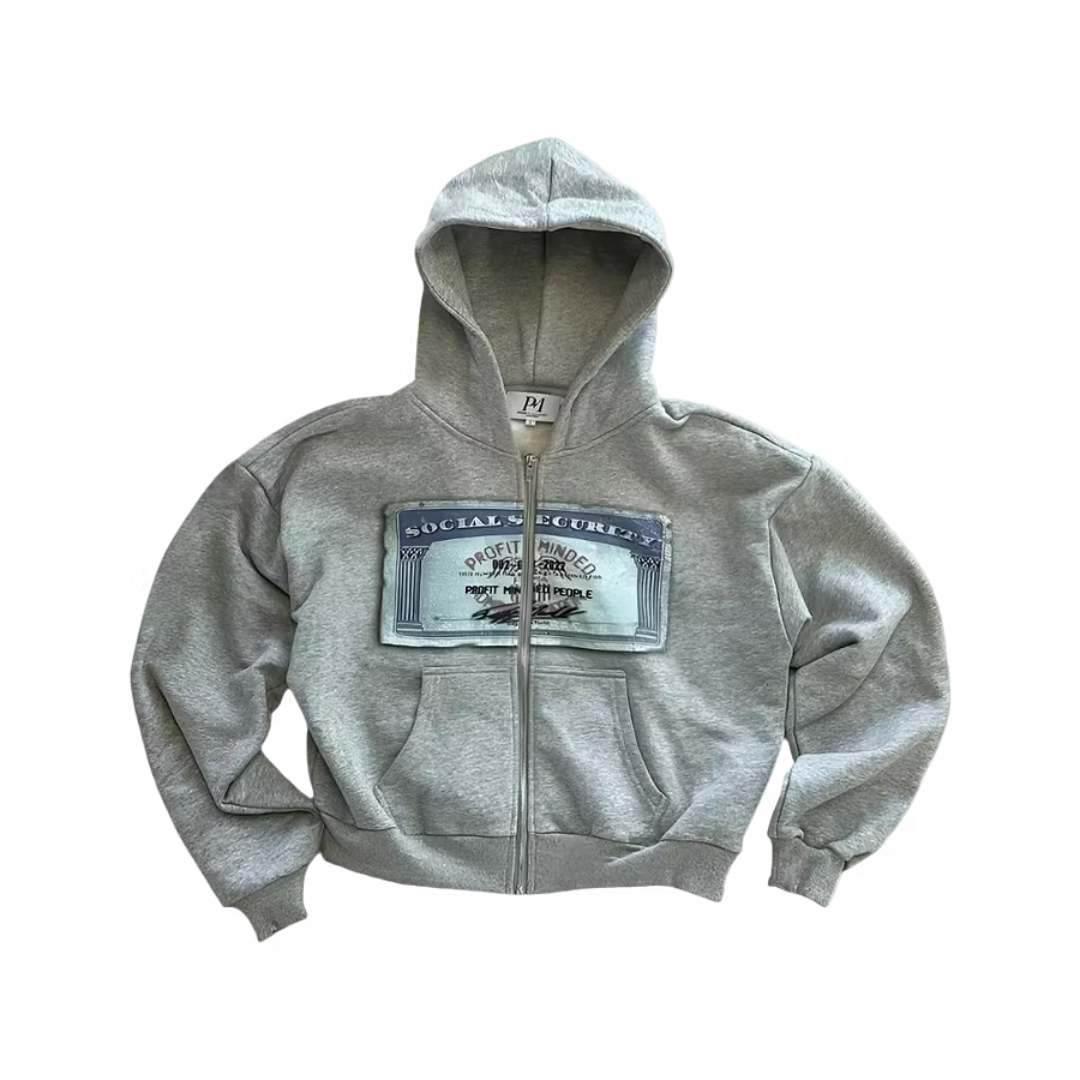 THE MONEY ZIP-UP