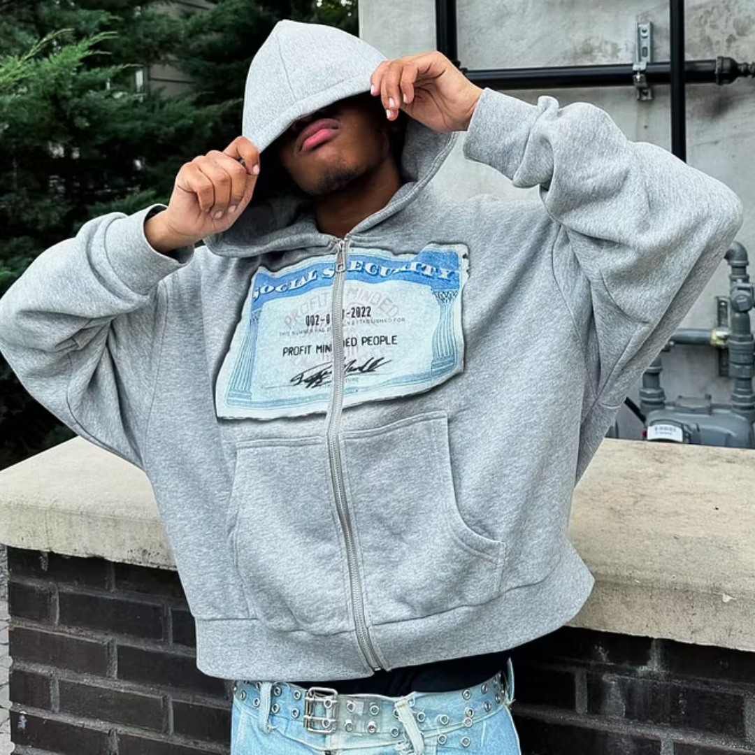 THE MONEY ZIP-UP