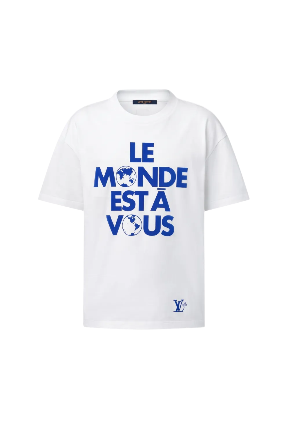 THE INTARSIA "THE WORLD IS YOURS" TEE