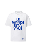 THE INTARSIA "THE WORLD IS YOURS" TEE