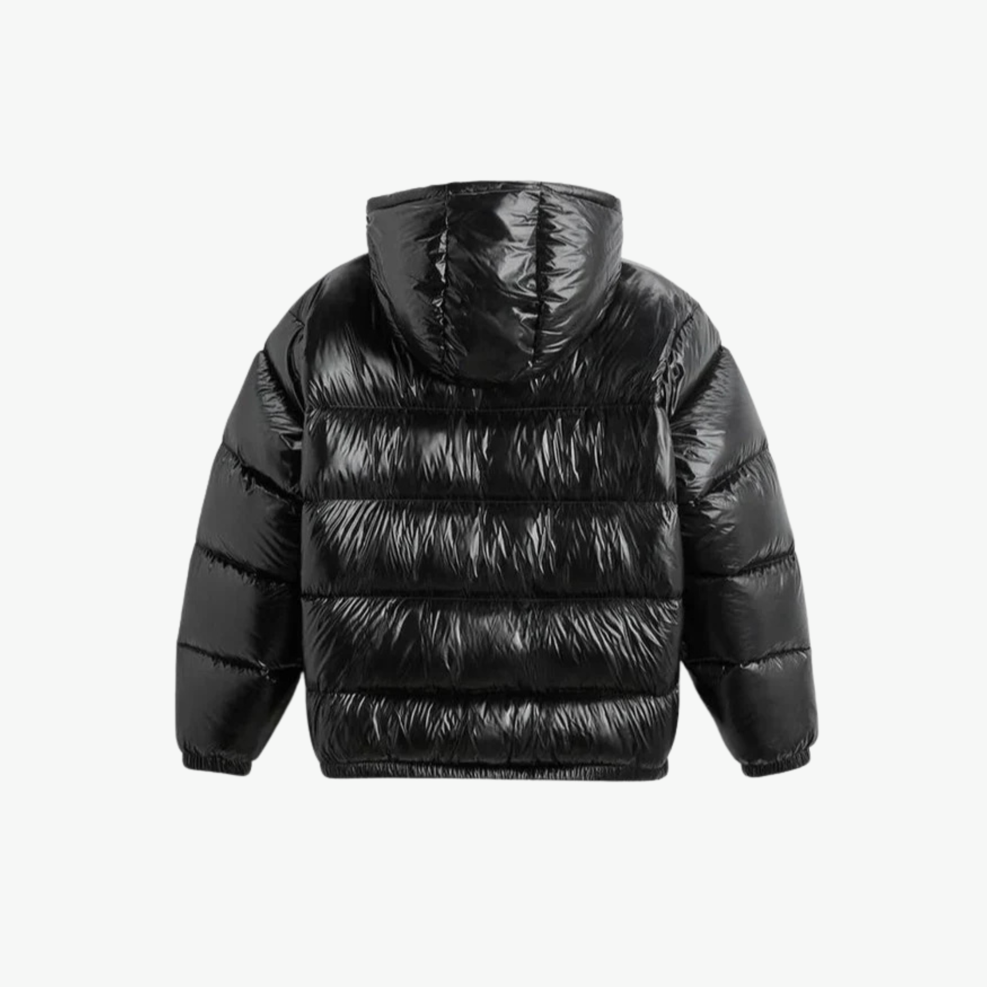 GLOSSY PUFFER JACKET