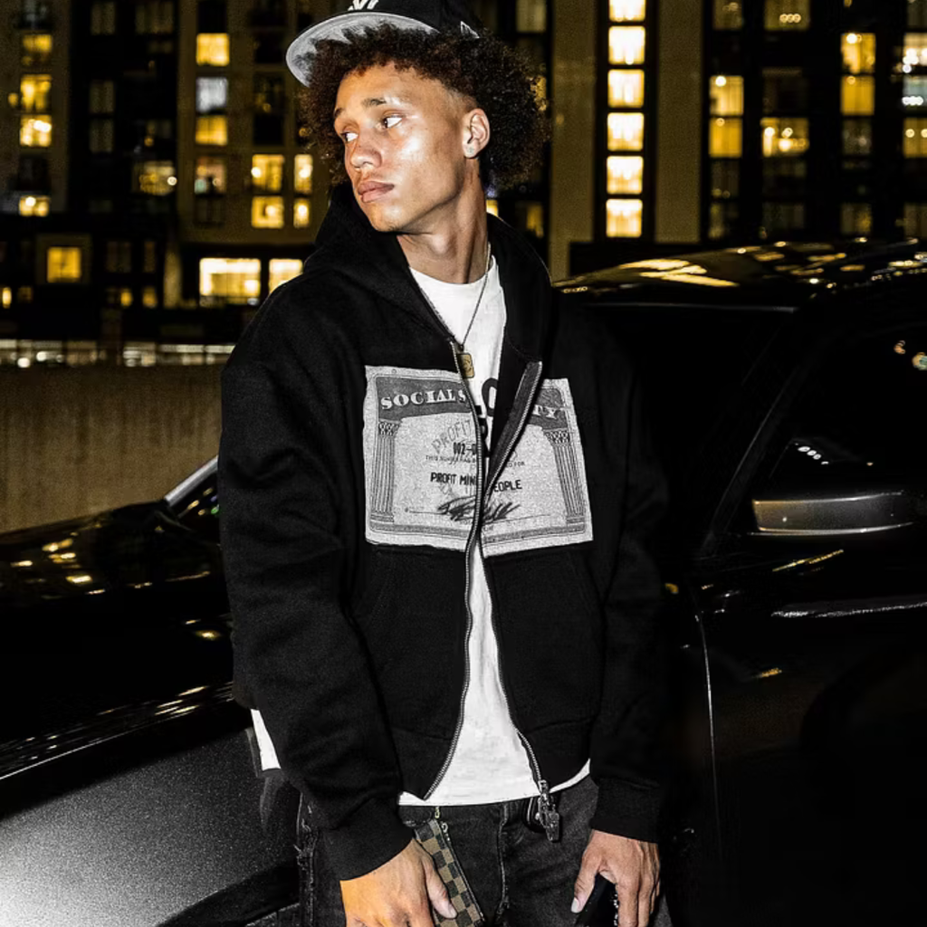 THE MONEY ZIP-UP