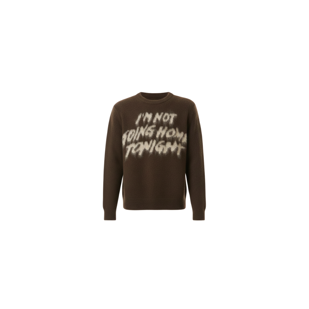 THE NOT GOING HOME SWEATER