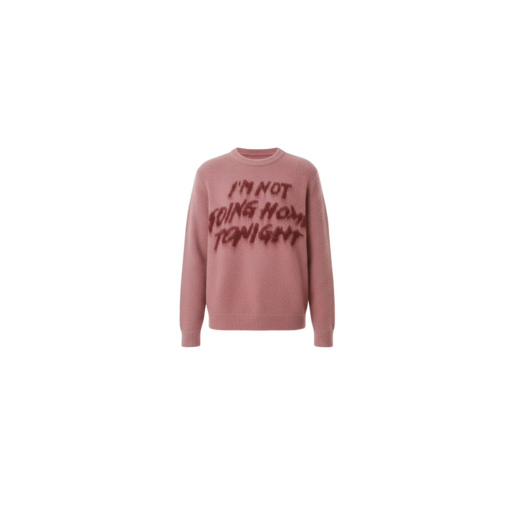 THE NOT GOING HOME SWEATER