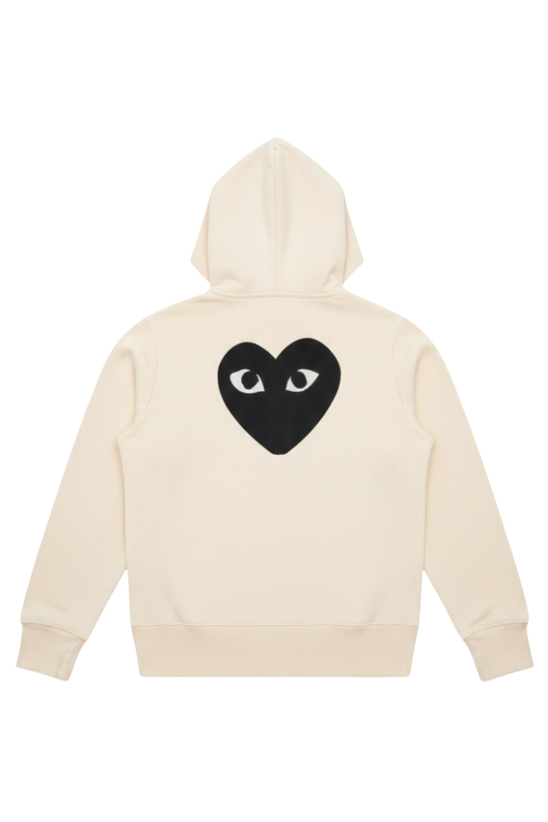 THE HEART ZIP HOODIE