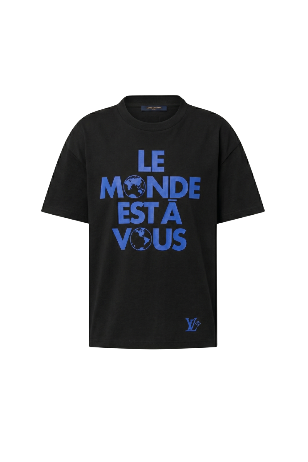 THE INTARSIA "THE WORLD IS YOURS" TEE
