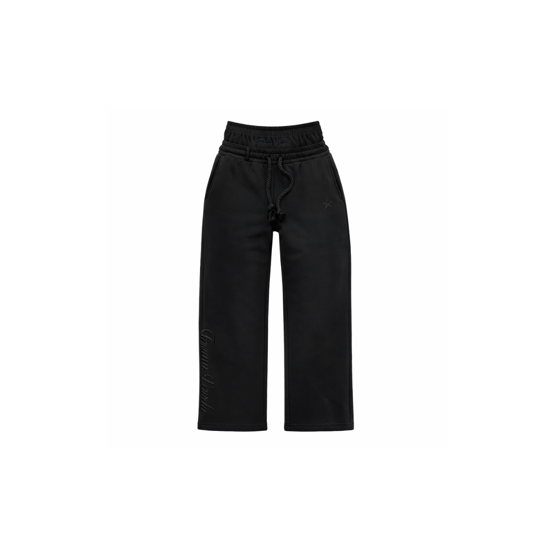 THE TWIN DOUBLE-WAIST JOGGERS