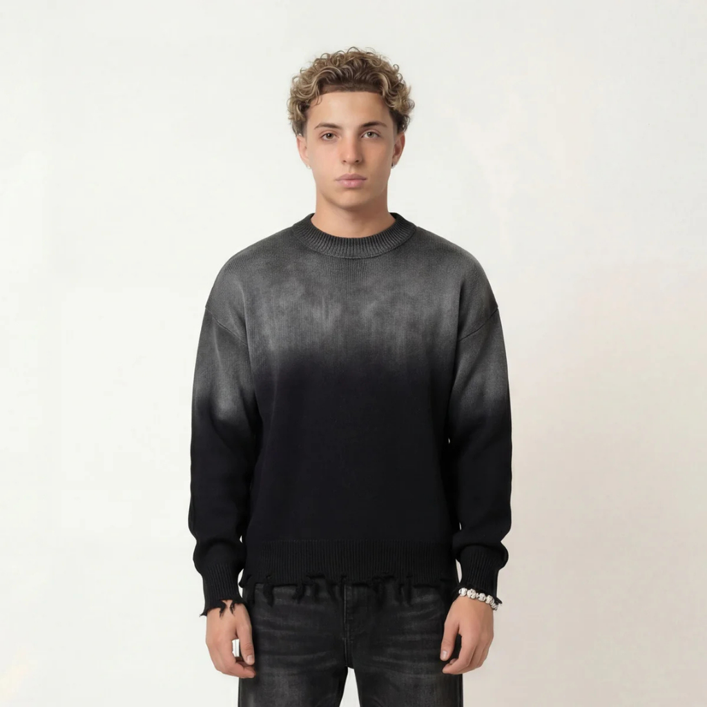 THE DISTRESSED SWEATER