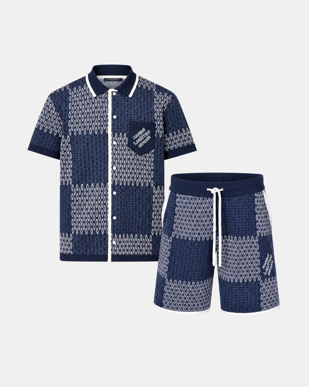 THE INTARSIA SHORT SET