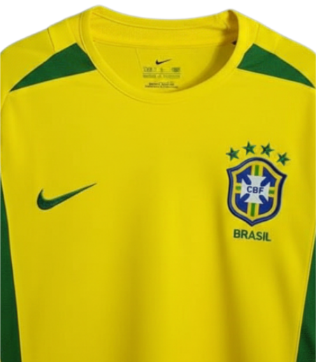 THE BRAZIL 2002 HOME JERSEY