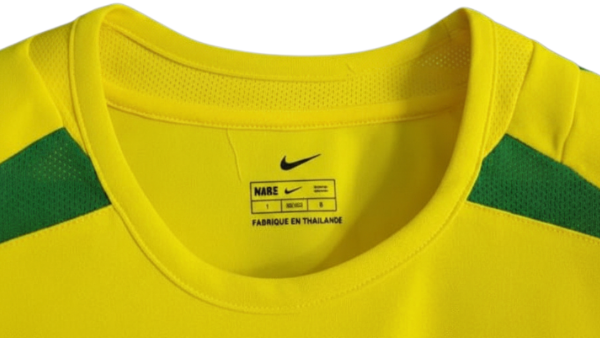 THE BRAZIL 2002 HOME JERSEY