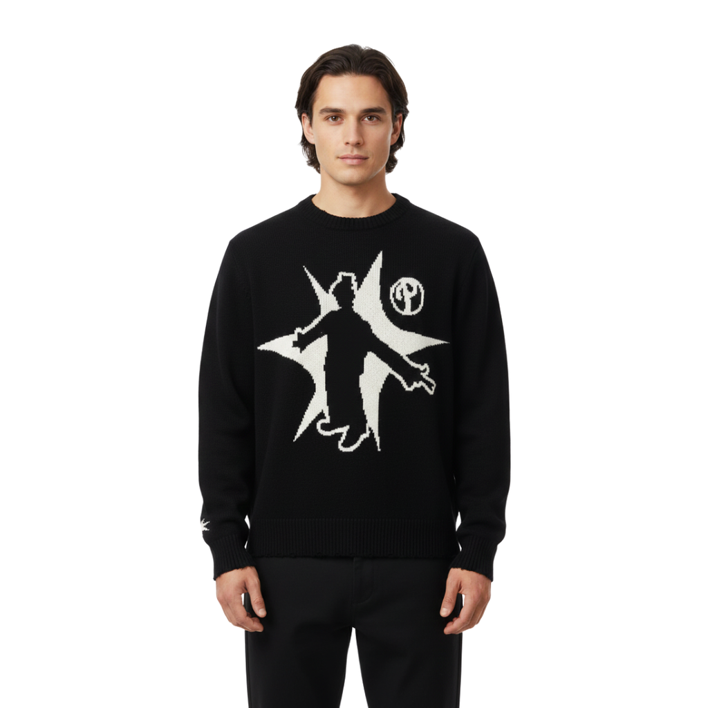 THE SHADOWBLAST KNIT SWEATER