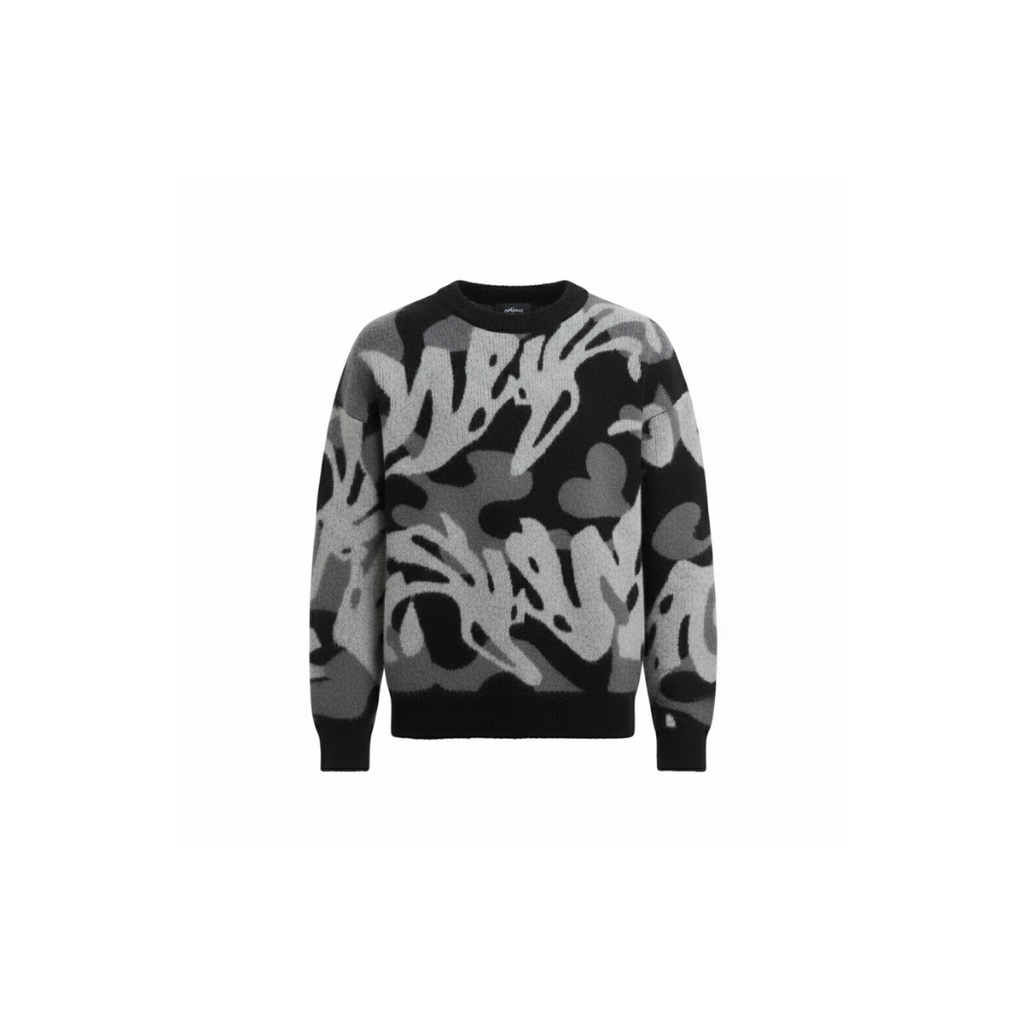 THE CAMO SWEATER