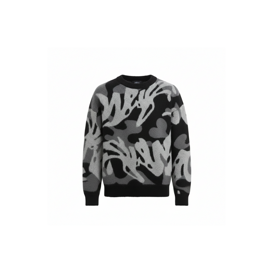 THE CAMO SWEATER