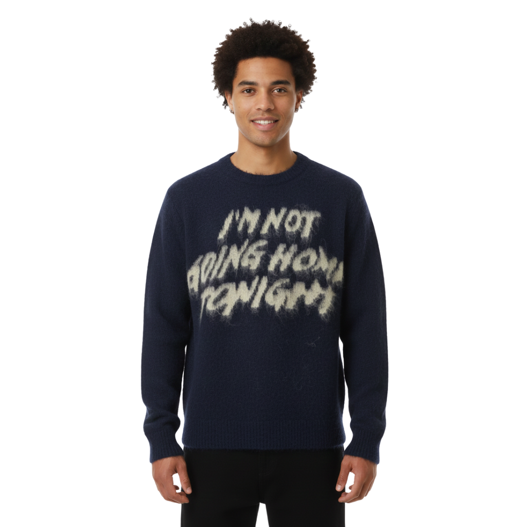 THE NOT GOING HOME SWEATER