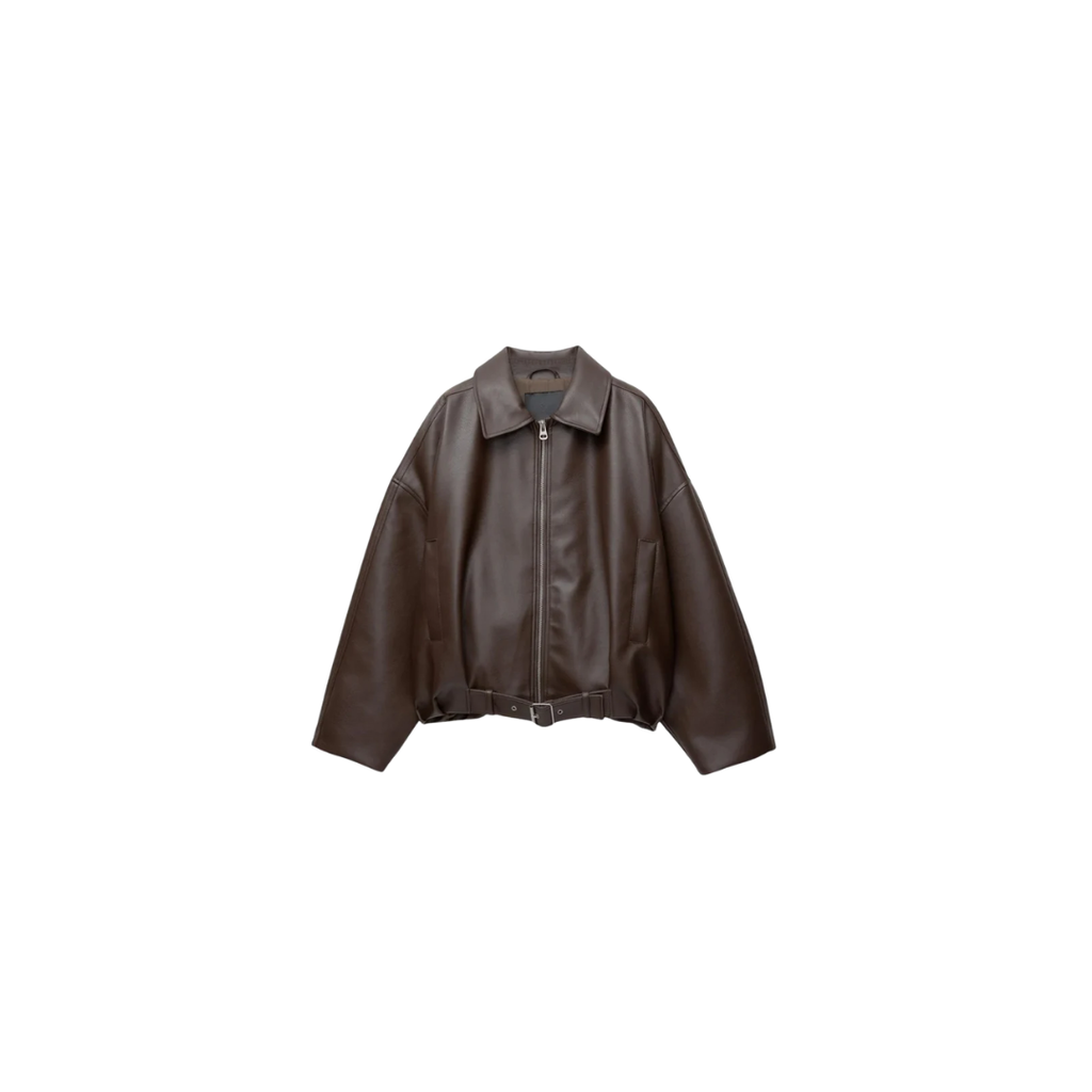 THE MINIMALIST LEATHER JACKET