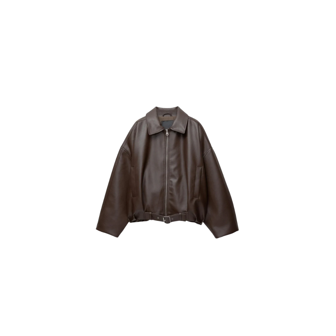 THE MINIMALIST LEATHER JACKET