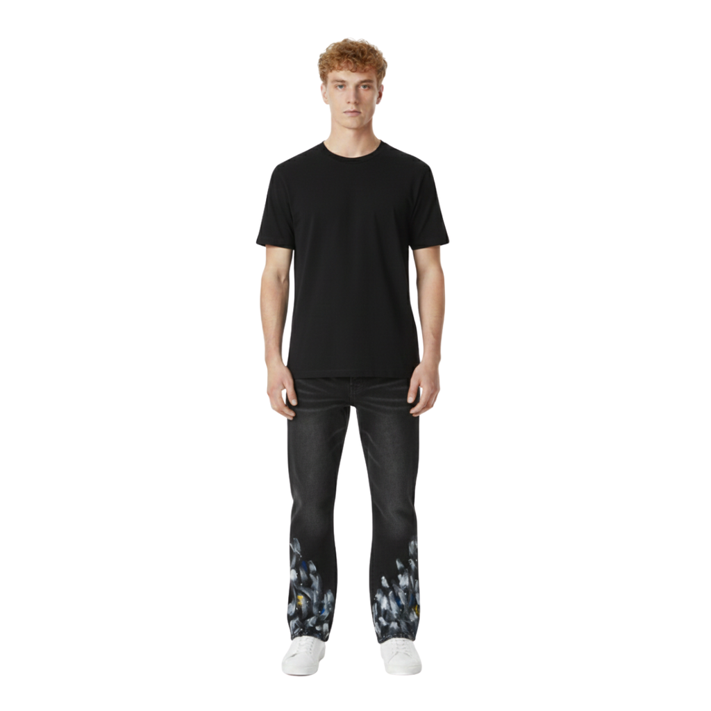 THE LEON FLARED DENIM