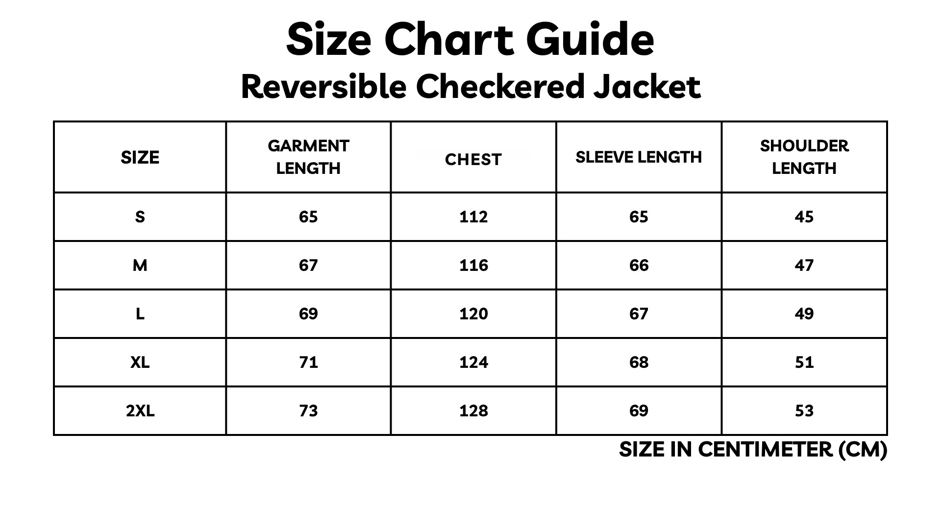 THE CHECK REVERSIBLE JACKET