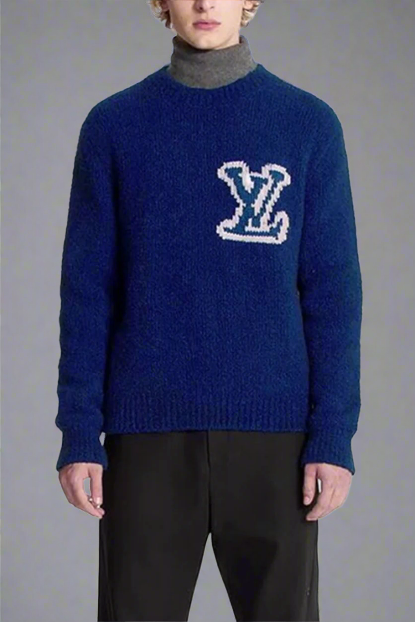 THE INTARSIA KNIT SWEATER