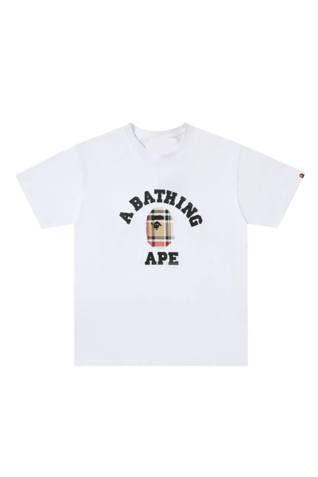 THE APE COLLEGE CHECK TEE