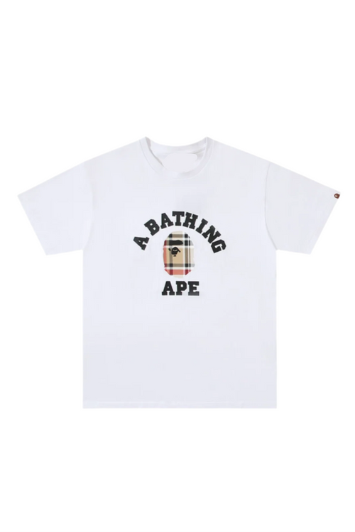 THE APE COLLEGE CHECK TEE