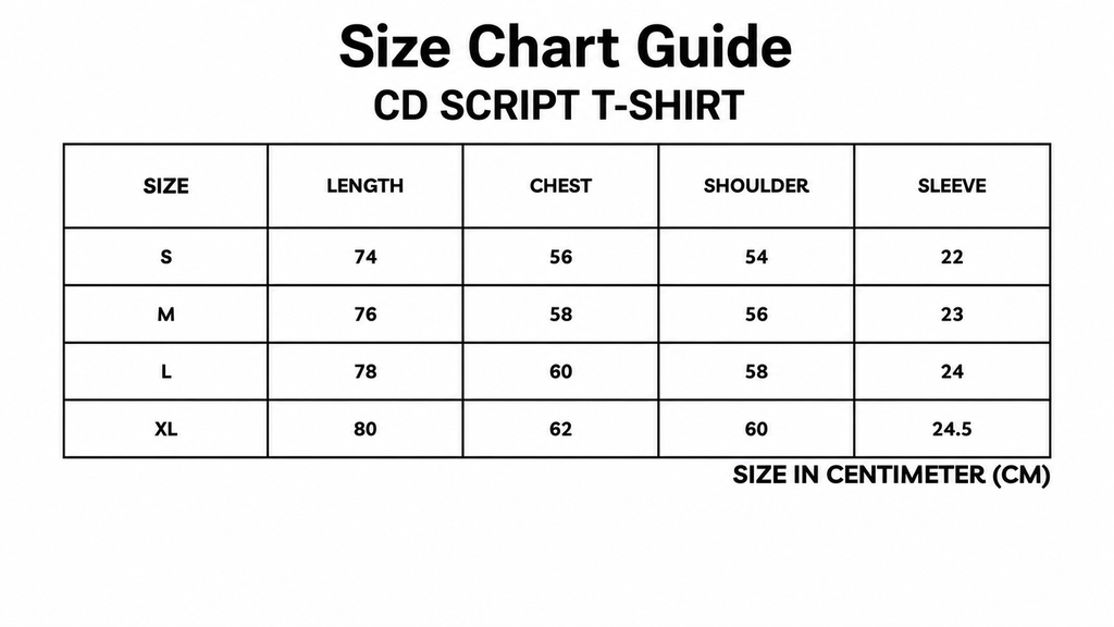 THE CD SCRIPT TEE