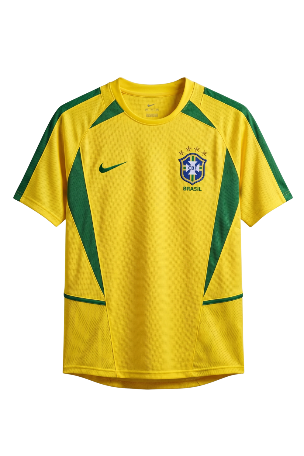 THE BRAZIL 2002 HOME JERSEY