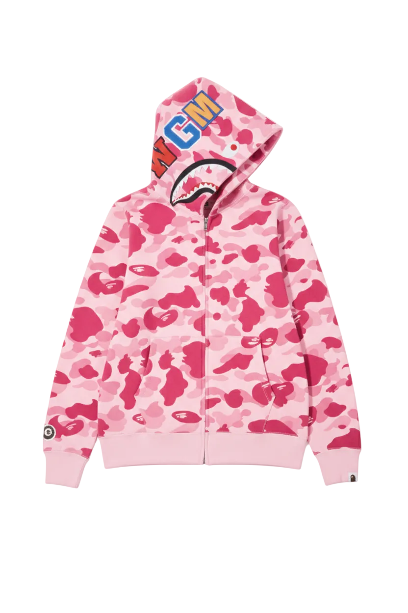 THE APE SHARK ZIP HOODIE