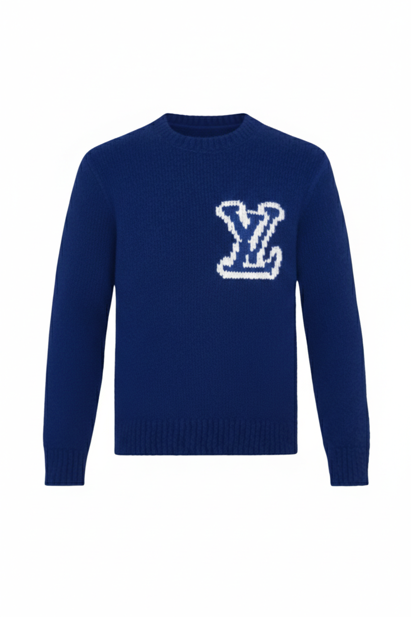 THE INTARSIA KNIT SWEATER