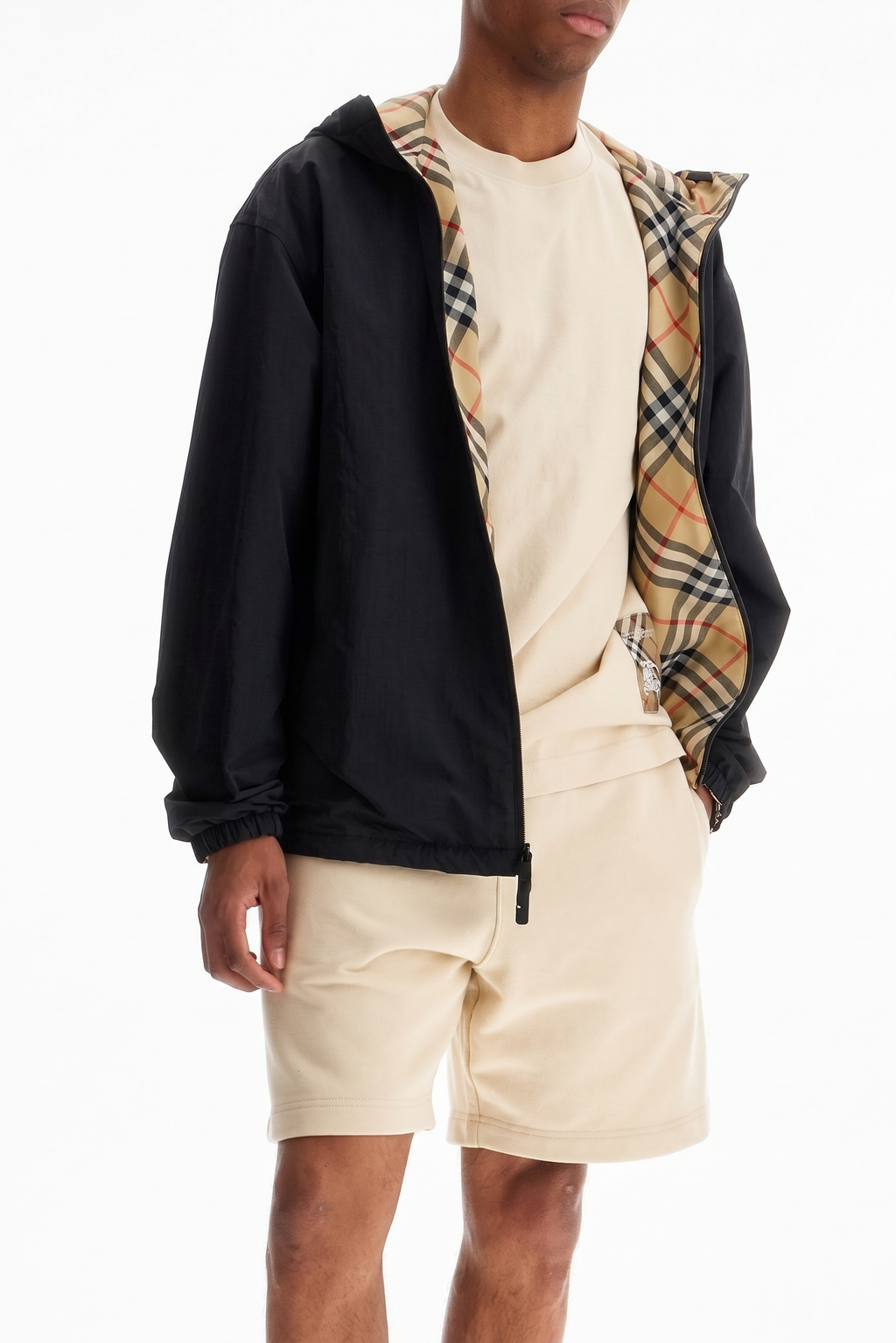 THE CHECK REVERSIBLE JACKET