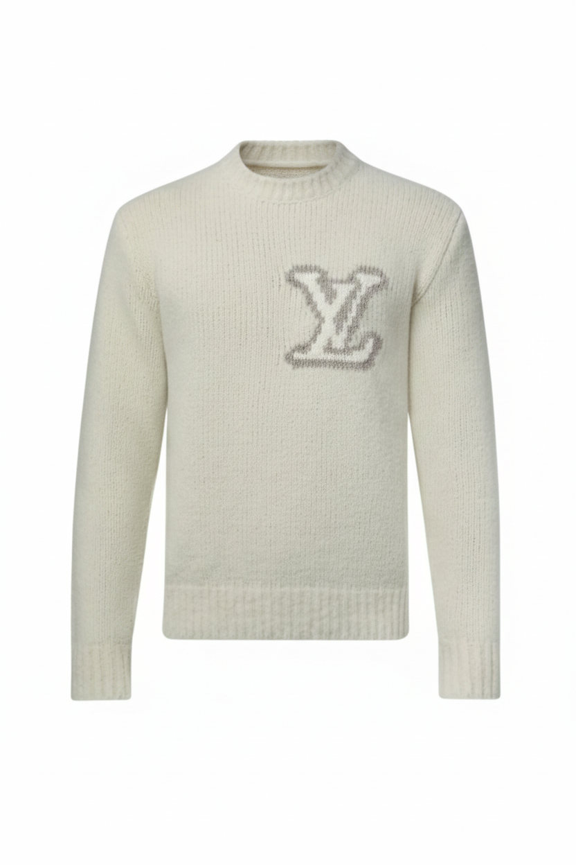 THE INTARSIA KNIT SWEATER