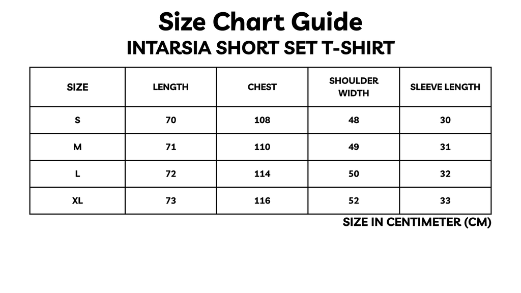 THE INTARSIA SHORT SET