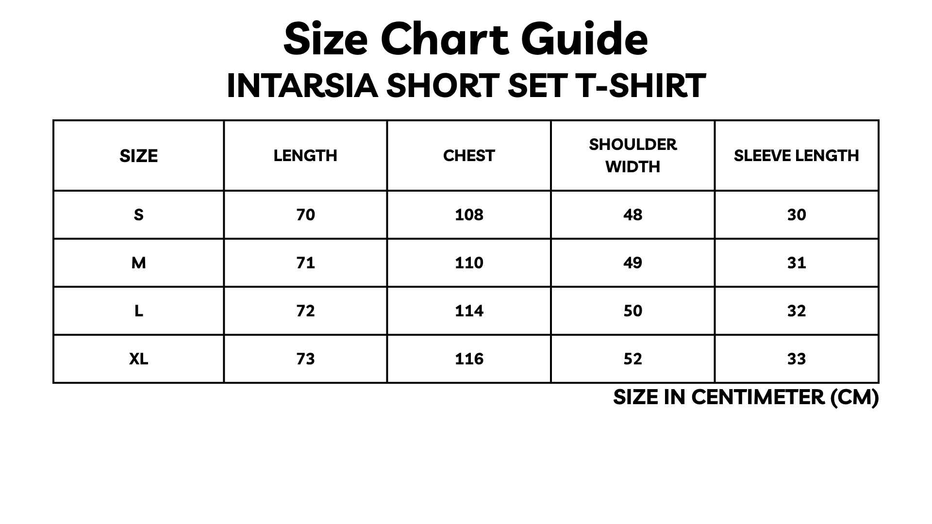 THE INTARSIA SHORT SET
