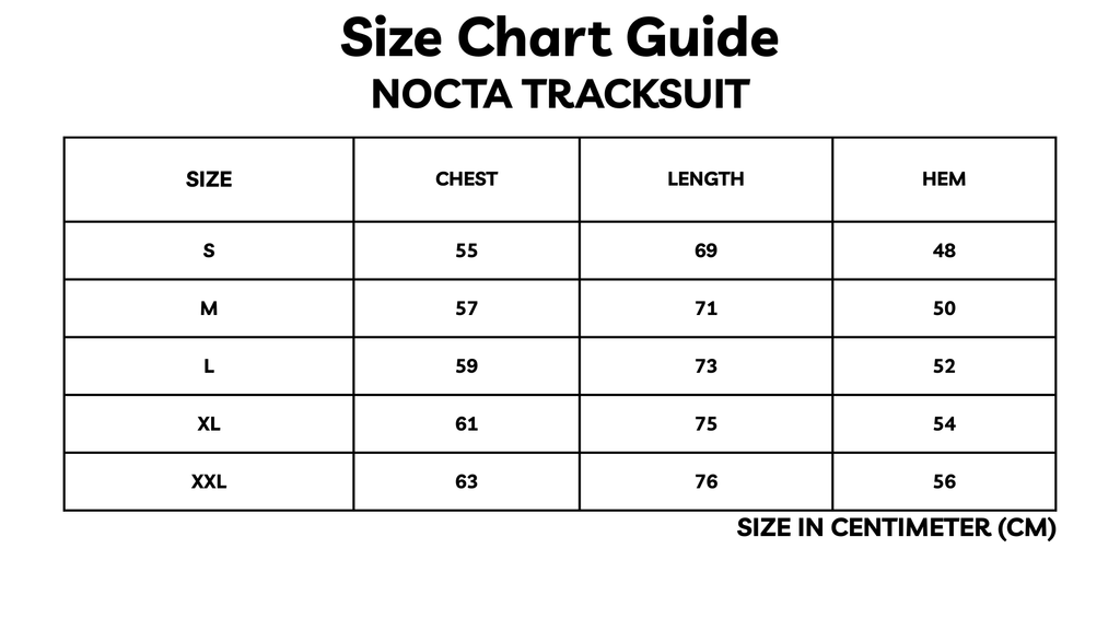 THE NOCTA TRACKSUIT