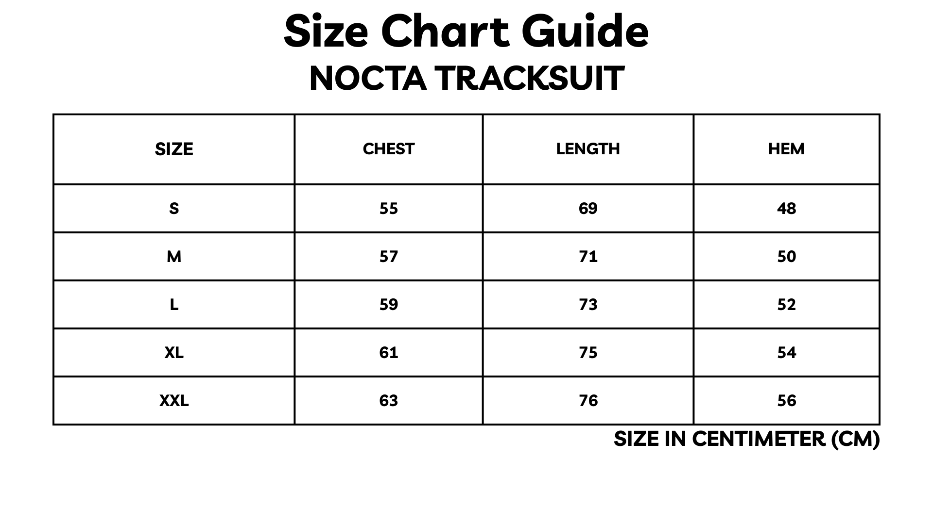 THE NOCTA TRACKSUIT