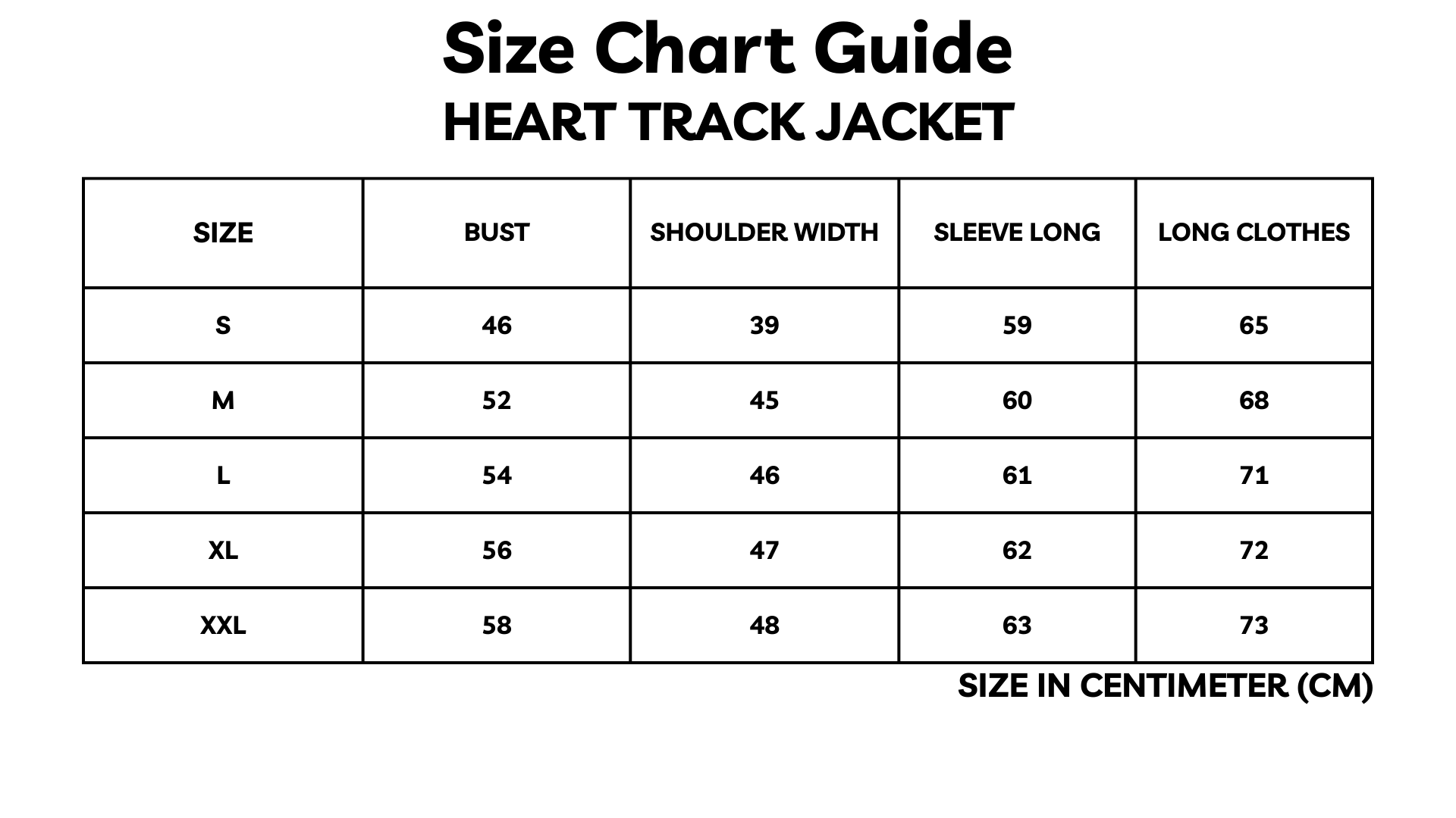 THE HEART TRACK JACKET