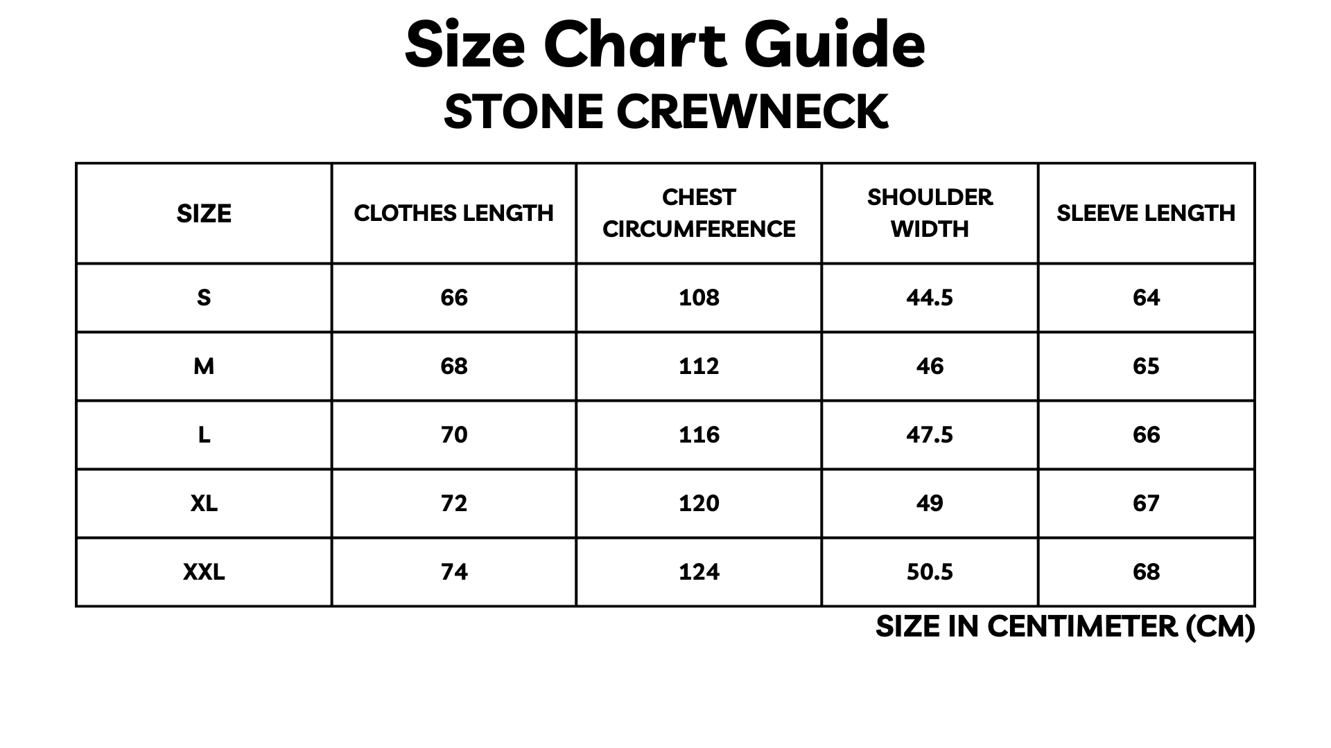 THE STONE CREWNECK