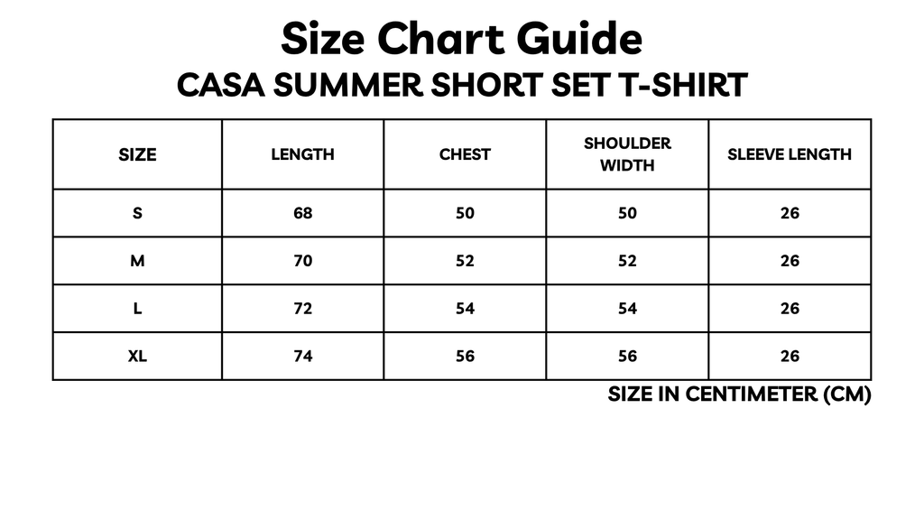 THE CASA SUMMER SHORT SET