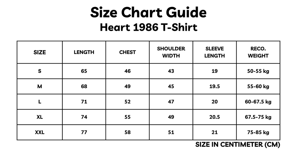 THE HEART 1986 TEE