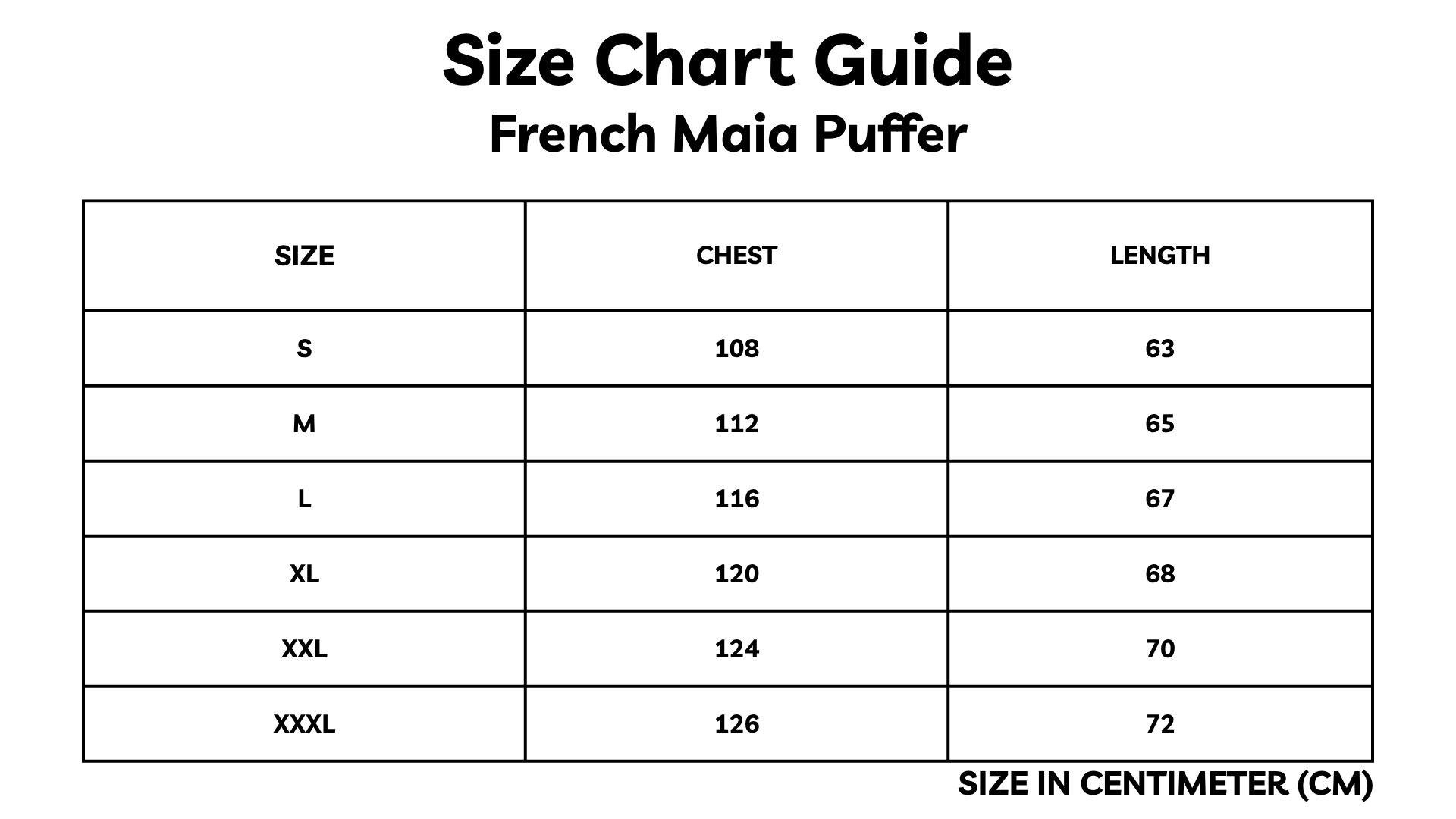 THE FRENCH MAIA PUFFER