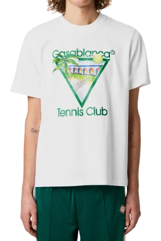 THE CASA GREEN TENNIS TEE