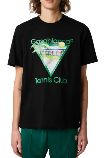 THE CASA GREEN TENNIS TEE