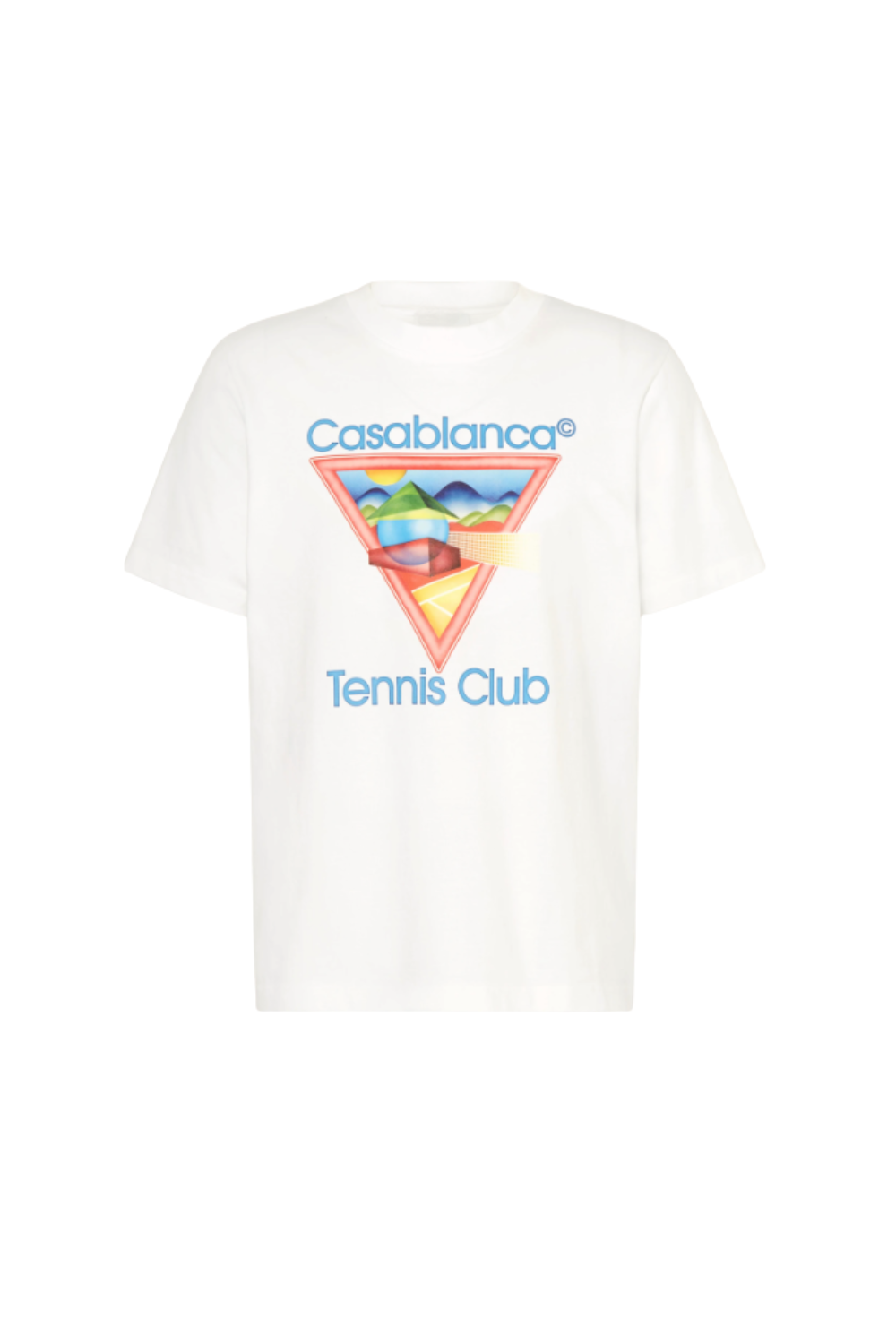 THE CASA ABSTRACT TENNIS TEE